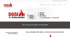 Desktop Screenshot of bobi.at